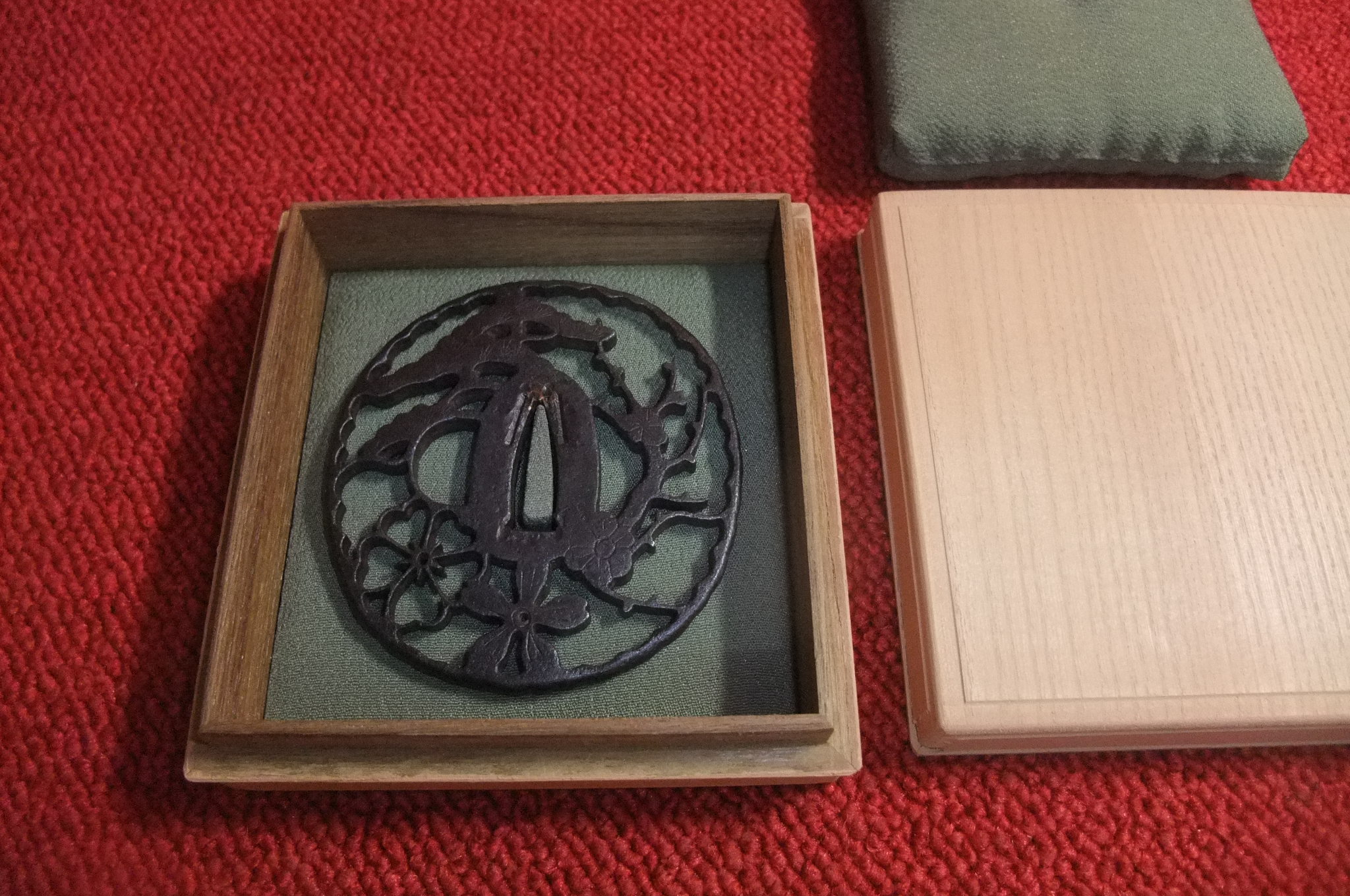 高級桑縁鍔箱 新品 - 美術*刀剣*専門*オークション！WINNERS