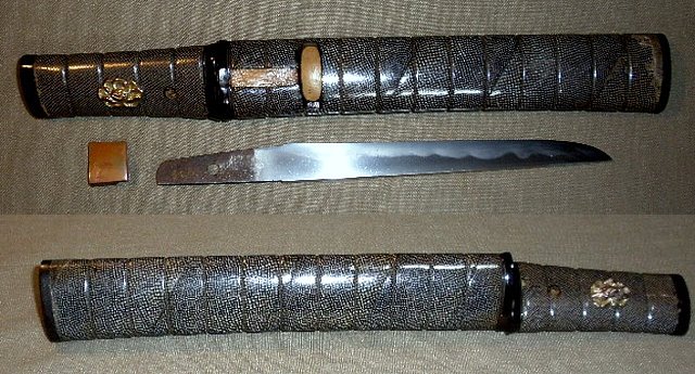 ☆可愛い拵付懐剣（女性用）・伯耆国在銘短刀・17cm☆拡大画像